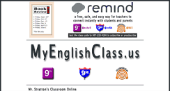 Desktop Screenshot of myenglishclass.us